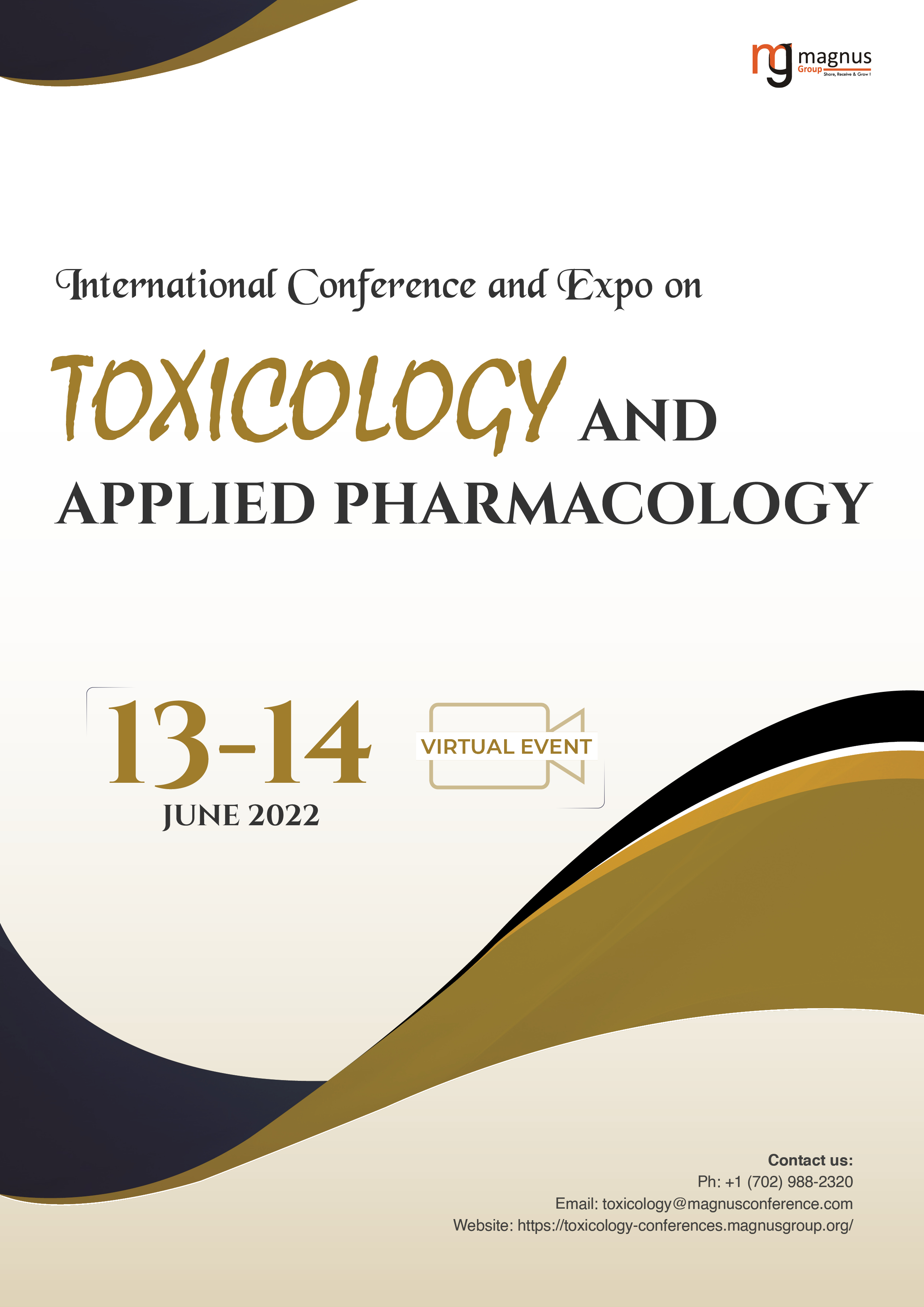 International Conference and Expo on Toxicology and Applied Pharmacology Conference  | Online Event Book